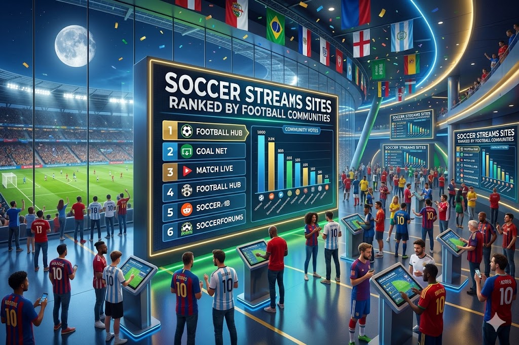 Soccer Streams Sites Ranked by Football Communities