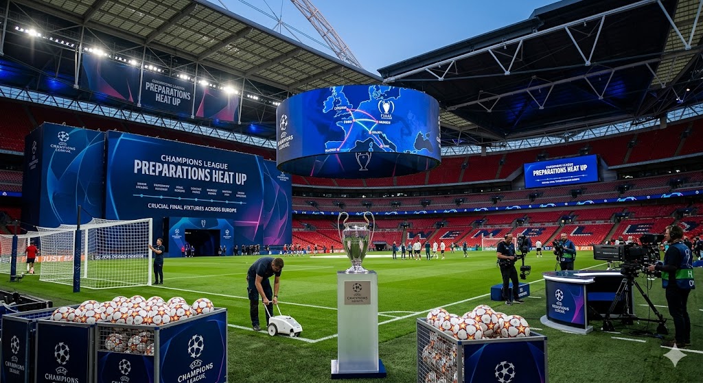 Champions League Preparations Heat Up Ahead of Crucial Final Fixtures Across Europe