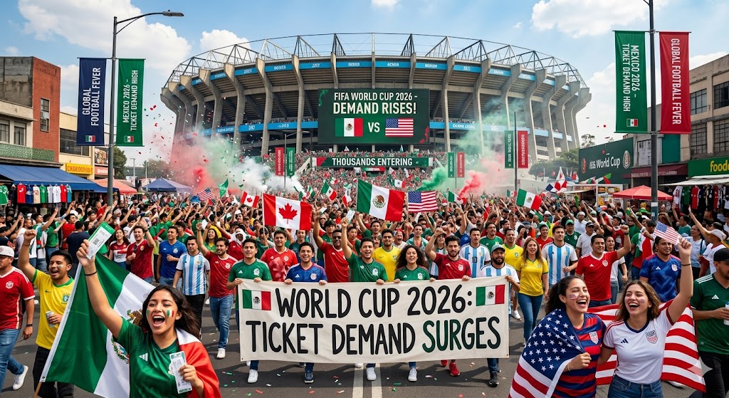 World Cup 2026 Ticket Demand Surges as Global Football Fever Continues to Rise