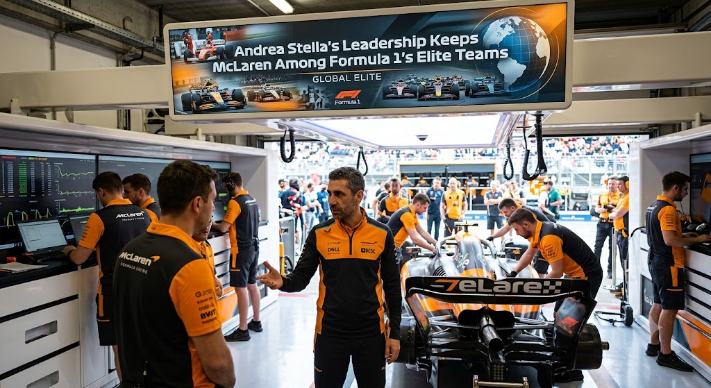 Andrea Stella's Leadership Keeps McLaren Among Formula 1's Elite Teams