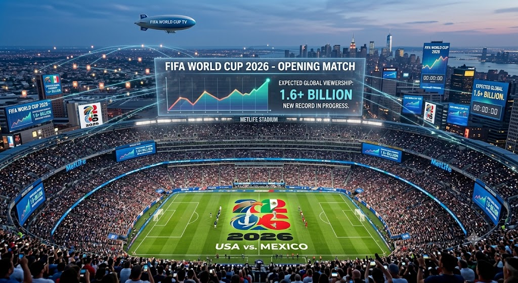 Opening Match of FIFA World Cup 2026 Expected to Draw Record Viewership