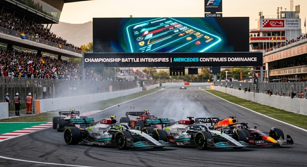 Mercedes Continue Dominance as Championship Battle Intensifies