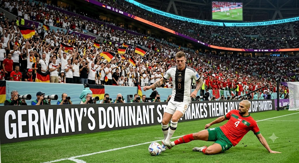 Germany's Dominant Start Makes Them Early World Cup Favorites