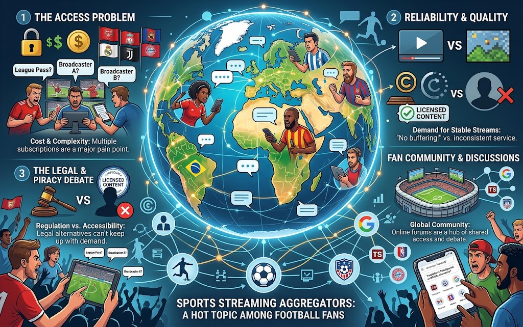 Why Sports Streaming Aggregators Remain a Hot Topic Among Football Fans